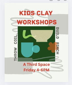 Saturday, December 6: Christmas ornament hand building and decorating 10:00 a.m. to noon